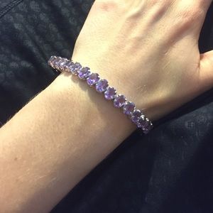 Amethyst bracelet
