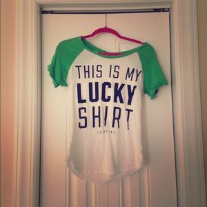 Pink st. Patrick's shirt