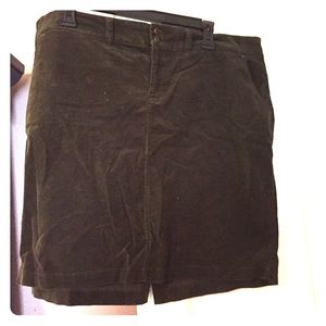 Corduroy Skirt