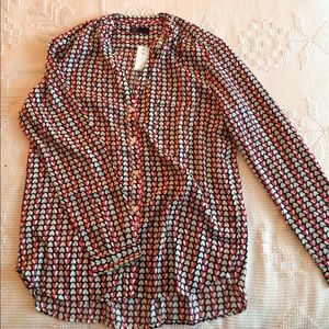 Gap Heart-print blouse