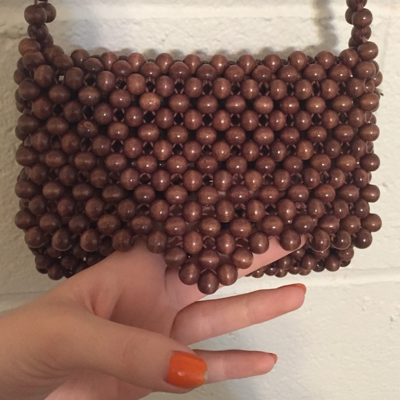 Beaded mini boho purse - Picture 2 of 4