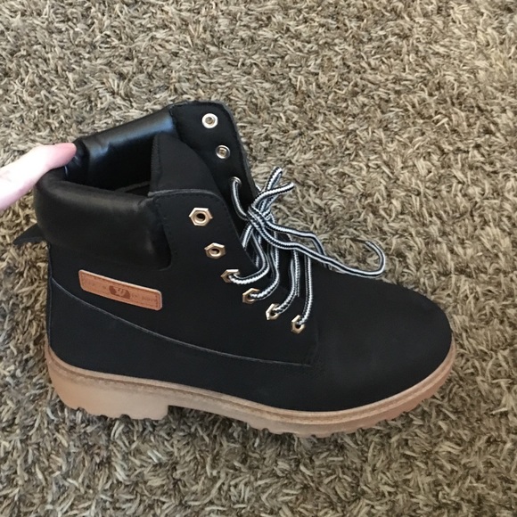 Black boots