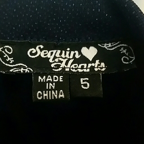 SEQUIN HEARTS - Hi low Prom Dress - Picture 3 of 4
