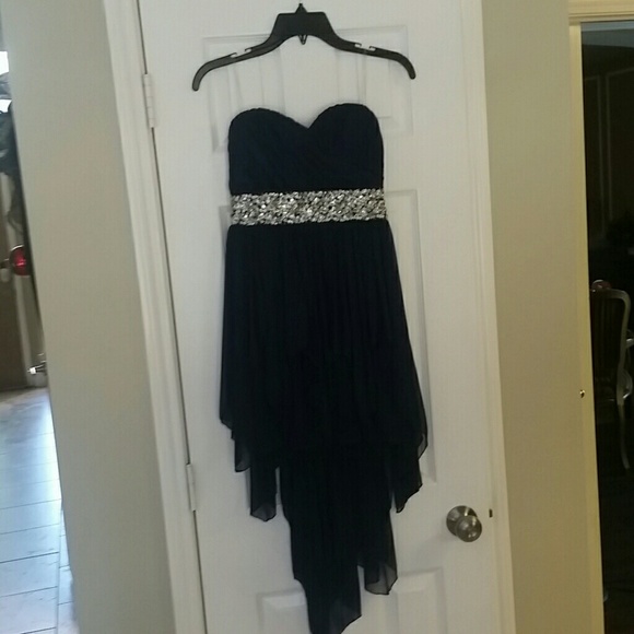 SEQUIN HEARTS - Hi low Prom Dress - Picture 4 of 4