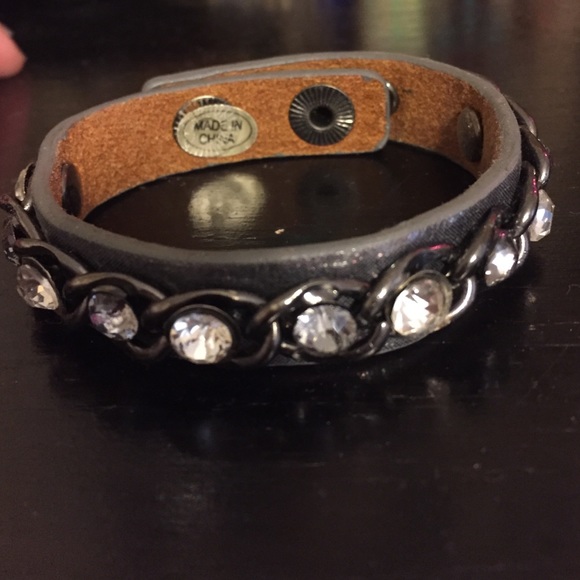 Chain and studs bracelet