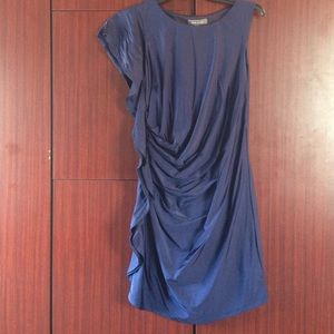Gracia Navy Dress
