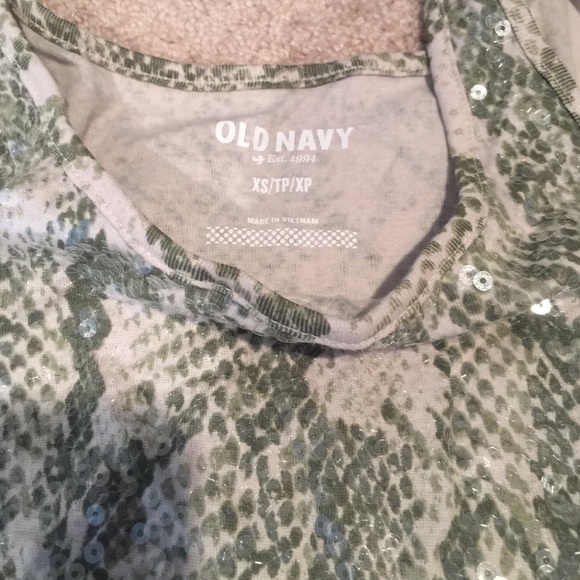 Old Navy sequin tank - Picture 2 of 3