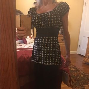 Max Studio poke-a-dot top