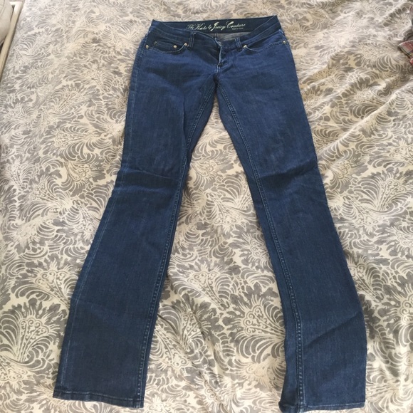 Juicy couture straight leg jeans