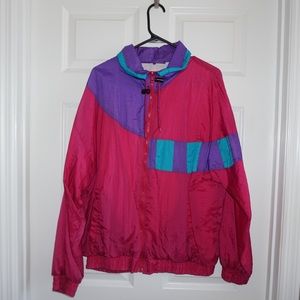 Retro Vintage Windbreaker