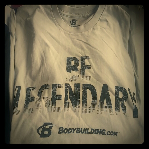 Be Legendary! Body Building! Gym Shirt!