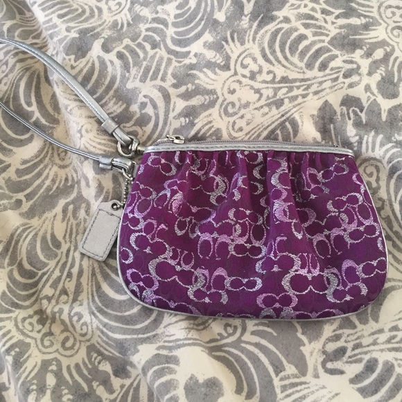 Coach wristlet