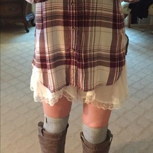 Free People Slip Skort (Sz XS)