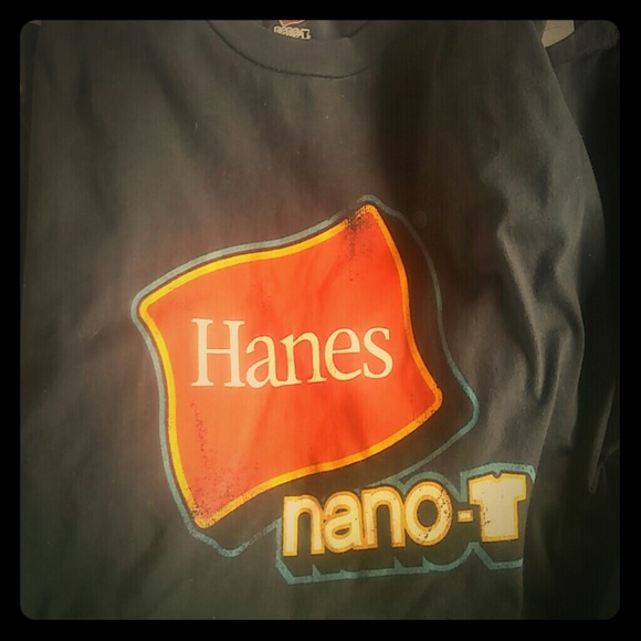 Hanes Nano! Cotton Shirt ! Comfortable!