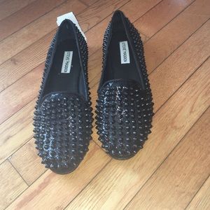 Steve Madden studded flats