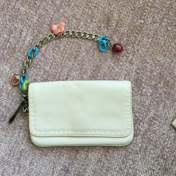 White juicy clutch