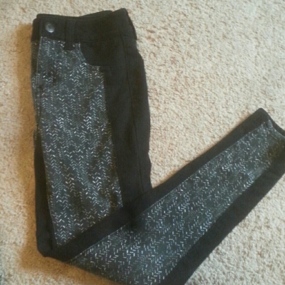 High rise, short jeggins