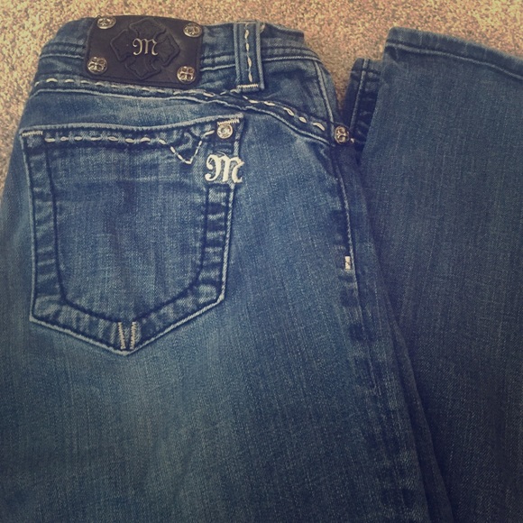 Miss me straight leg blue jean