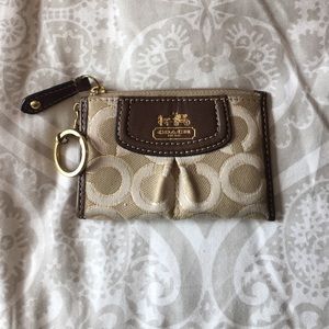 Authentic coach coin purse