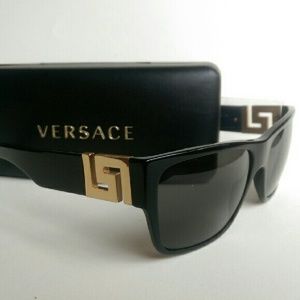 Versace gold and black sunglasses brand new