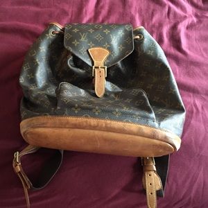 Montsouris Monogram Gm Backpack" Backpack