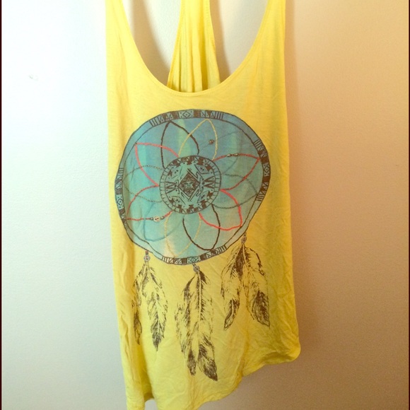Obey dream catcher tank top