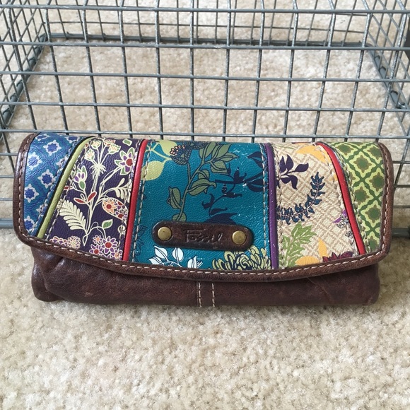 Genuine Leather Fossil Wallet!