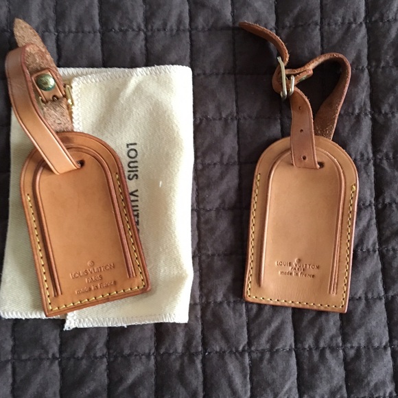 Louis Vuitton Vachetta Luggage Tags