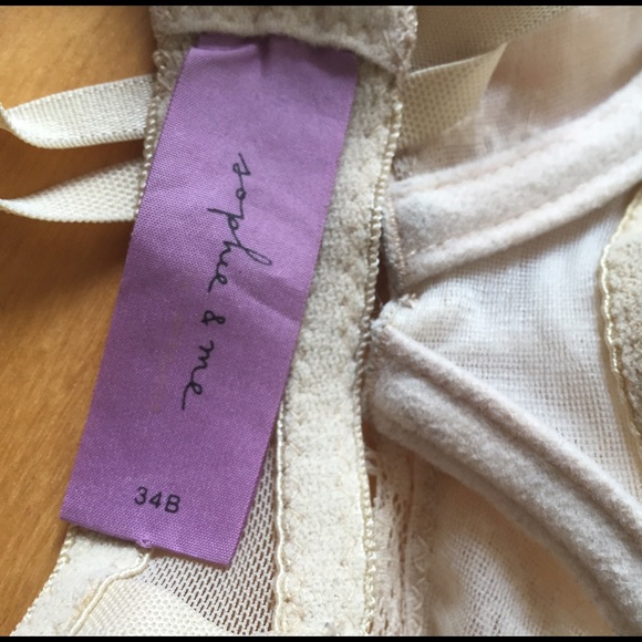 Nude Lace Sheer Bra - Picture 3 of 3