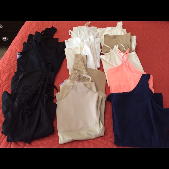 Camisoles and body shapers