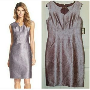 New w Tags Ellen Tracy Petite Sheath Dress size 2P