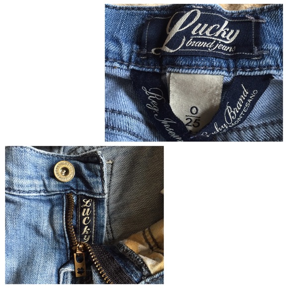 Lucky Brand Zoe Rockport straight leg jeans