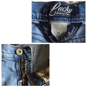 Lucky Brand Zoe Rockport straight leg jeans