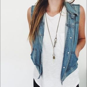 ⚡️Distressed Denim Vest⚡️