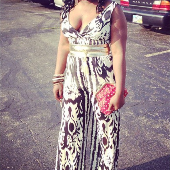 B&W Jumpsuit