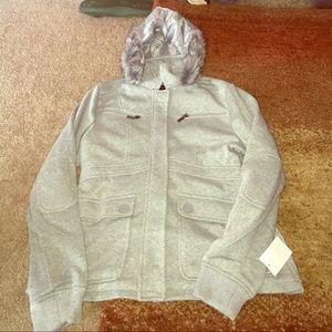 Juniors Urban Republic Zip Up Fleece Jacket