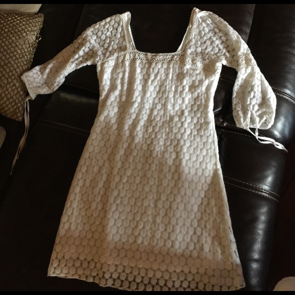 Dress/tunic with 3/4 sleeve