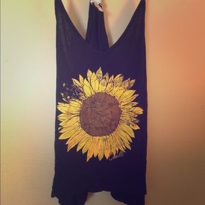 Sunflower crop top 🌻