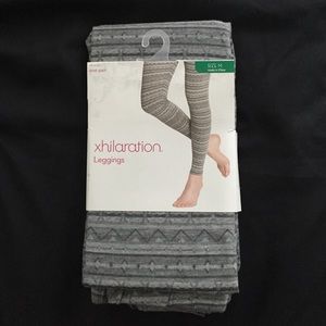 Gray Design Leggings