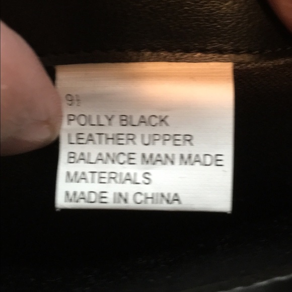 Black Sz 9.5 leather boots-like new from Talbots. - Picture 4 of 4