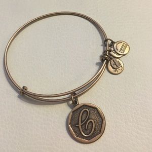 Alex & Ani Gold "C" Initial Bracelet