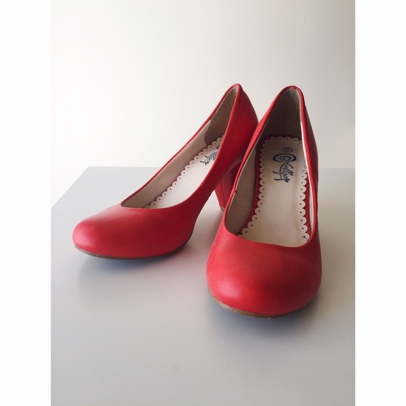 Retro style colorful shoes