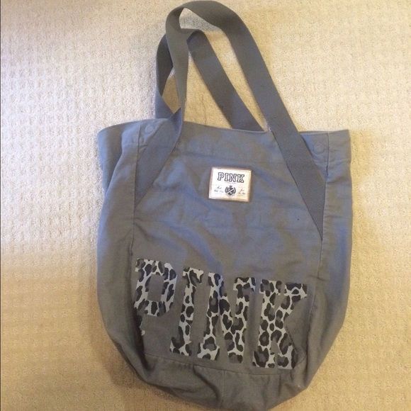 Victoria secret PINK gray bag