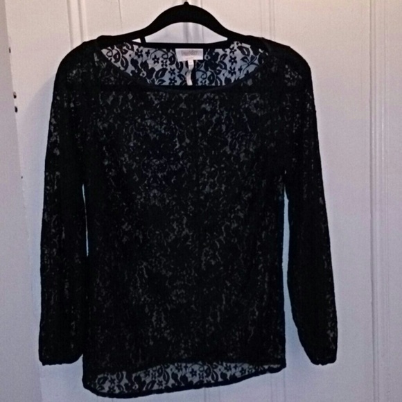 Laundry by Shelli Segal Lace blouse