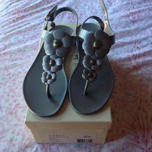 New Coach sandals