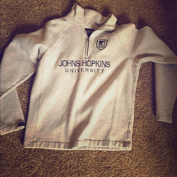 John Hopkins Quart Zip Sweatshirt