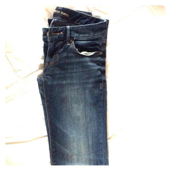 Express skyscraper Stella low rise jeans