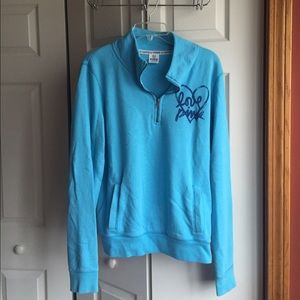 Victoria's Secret half-zip pullover