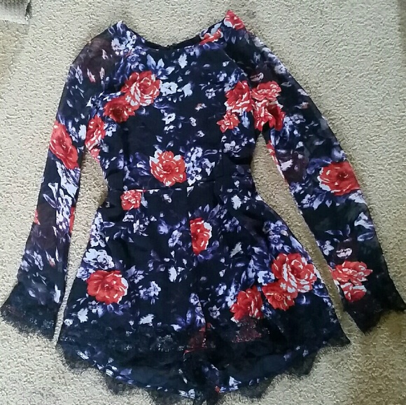 Floral Rumper