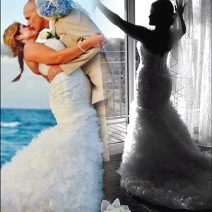 💒 STUNNING MERMAID STYLE WEDDING DRESS